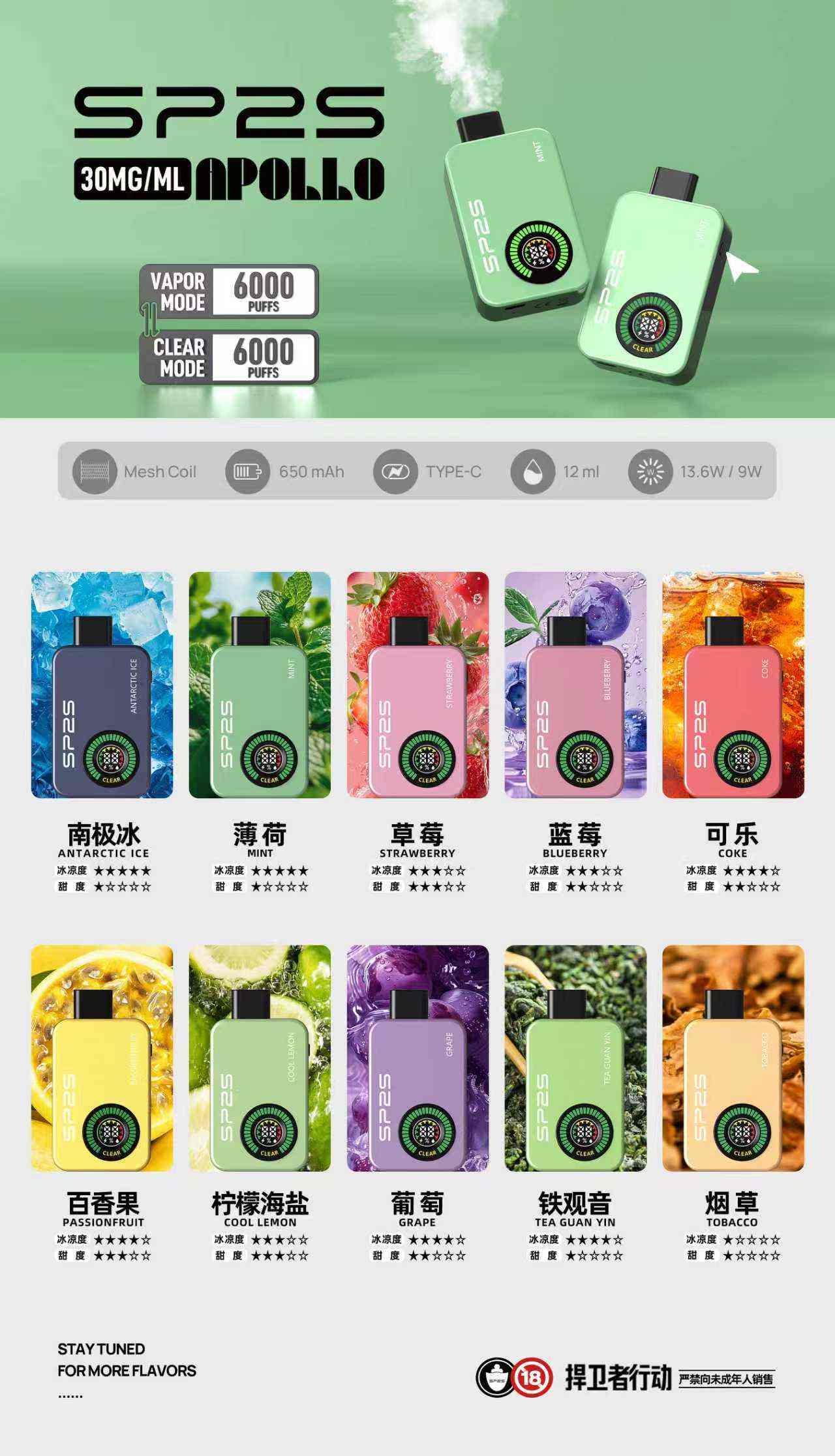   《新款上市》SP2S拋棄式12000